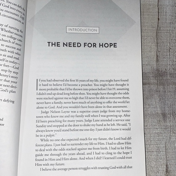 Defy the Odds by Benny Tate book - Picture 7 of 10